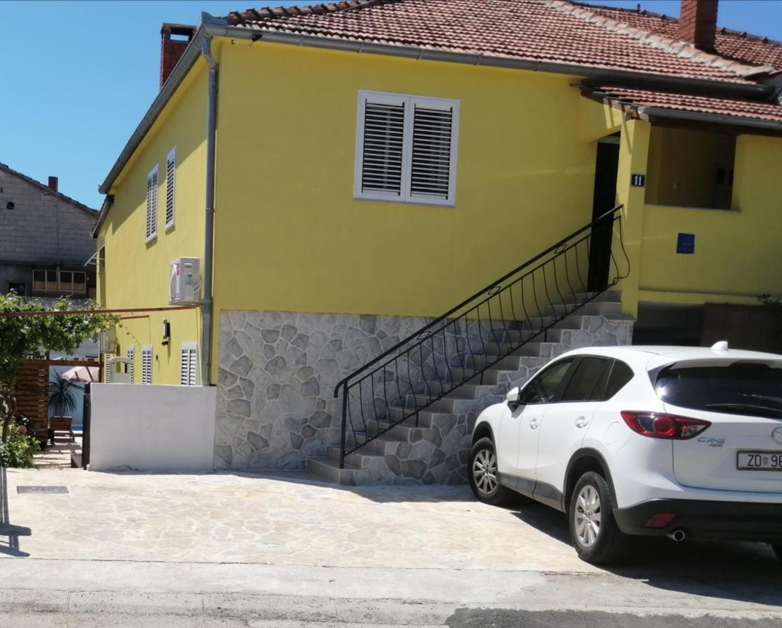 Apartment Rustica Zadar With Exclusive Use Of The Pool-Ground Floor Exterior foto