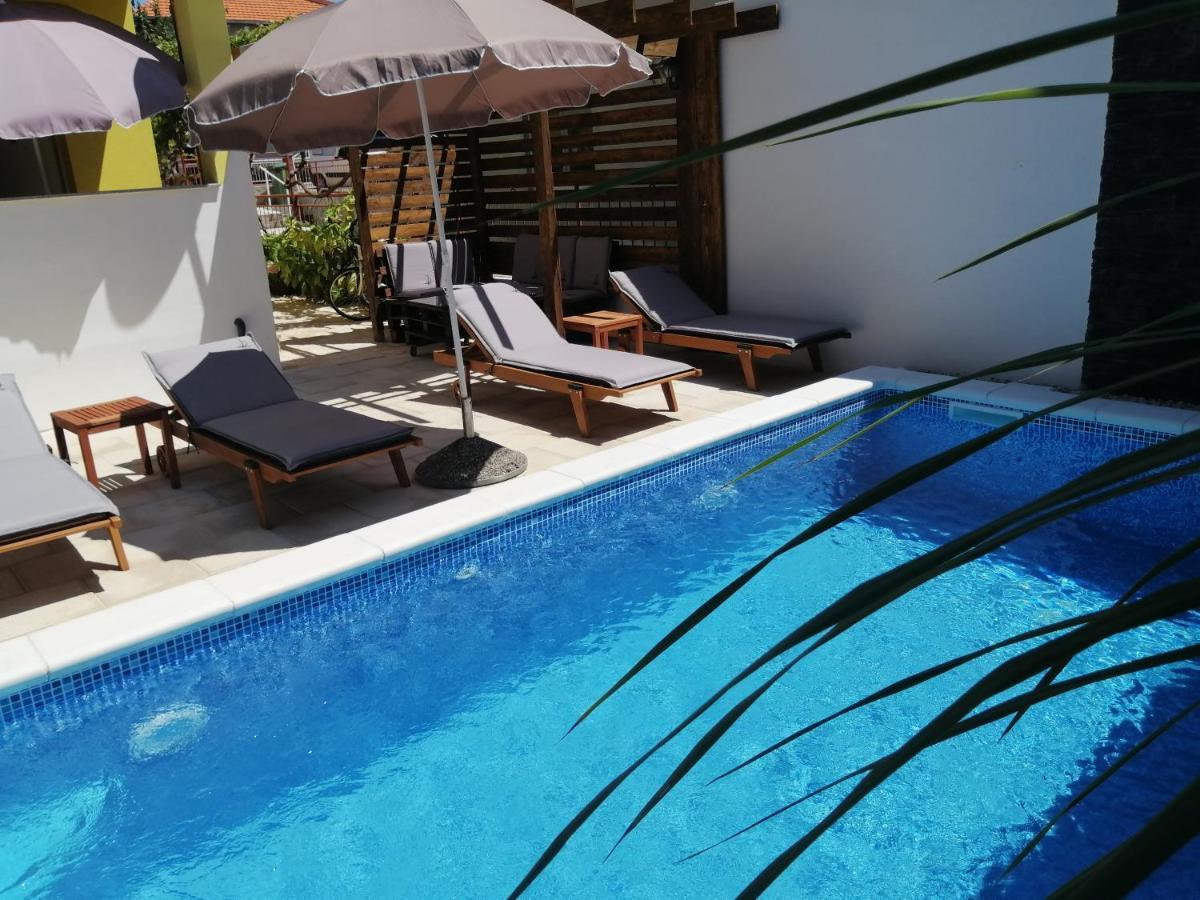 Apartment Rustica Zadar With Exclusive Use Of The Pool-Ground Floor Exterior foto