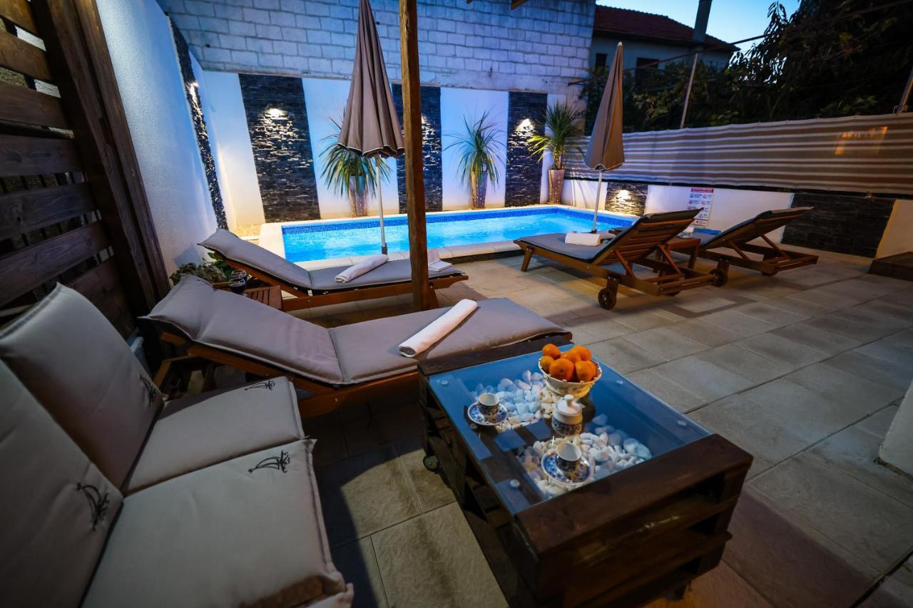 Apartment Rustica Zadar With Exclusive Use Of The Pool-Ground Floor Exterior foto