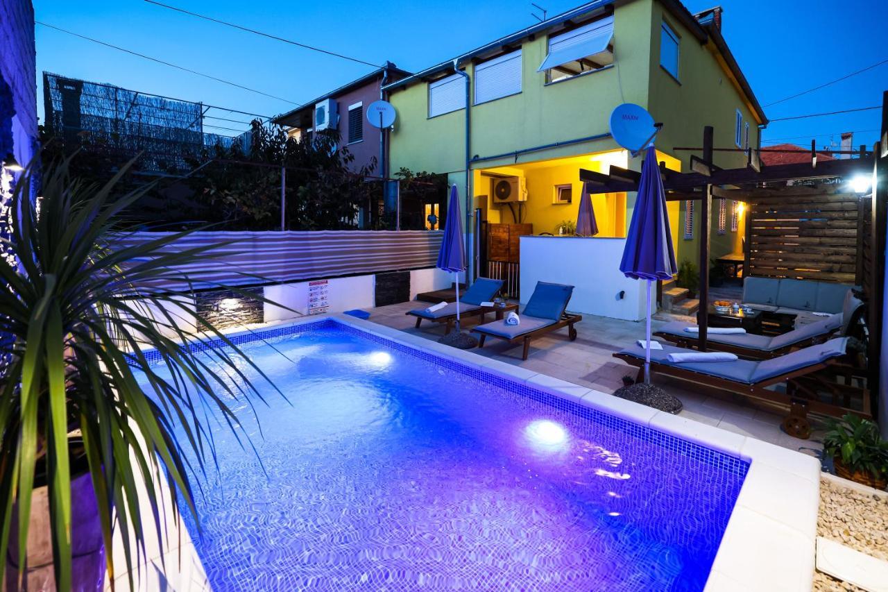 Apartment Rustica Zadar With Exclusive Use Of The Pool-Ground Floor Exterior foto